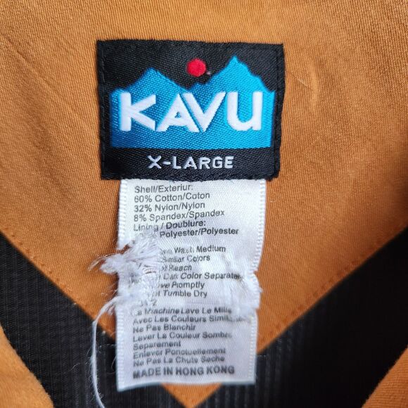 Vintage KAVU Women's Jacket XL | Orange & Gray | Gorpcore Hiking Camping - Picture 9 of 11
